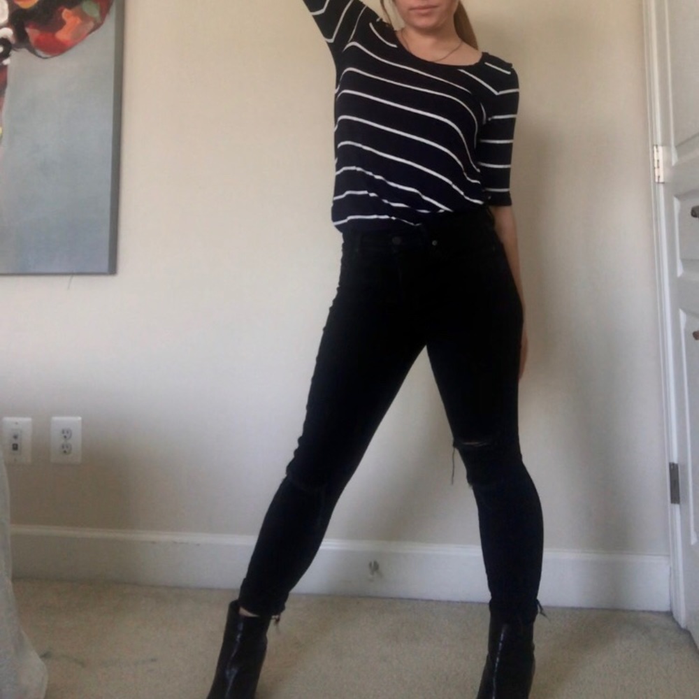 American Eagle Striped Top